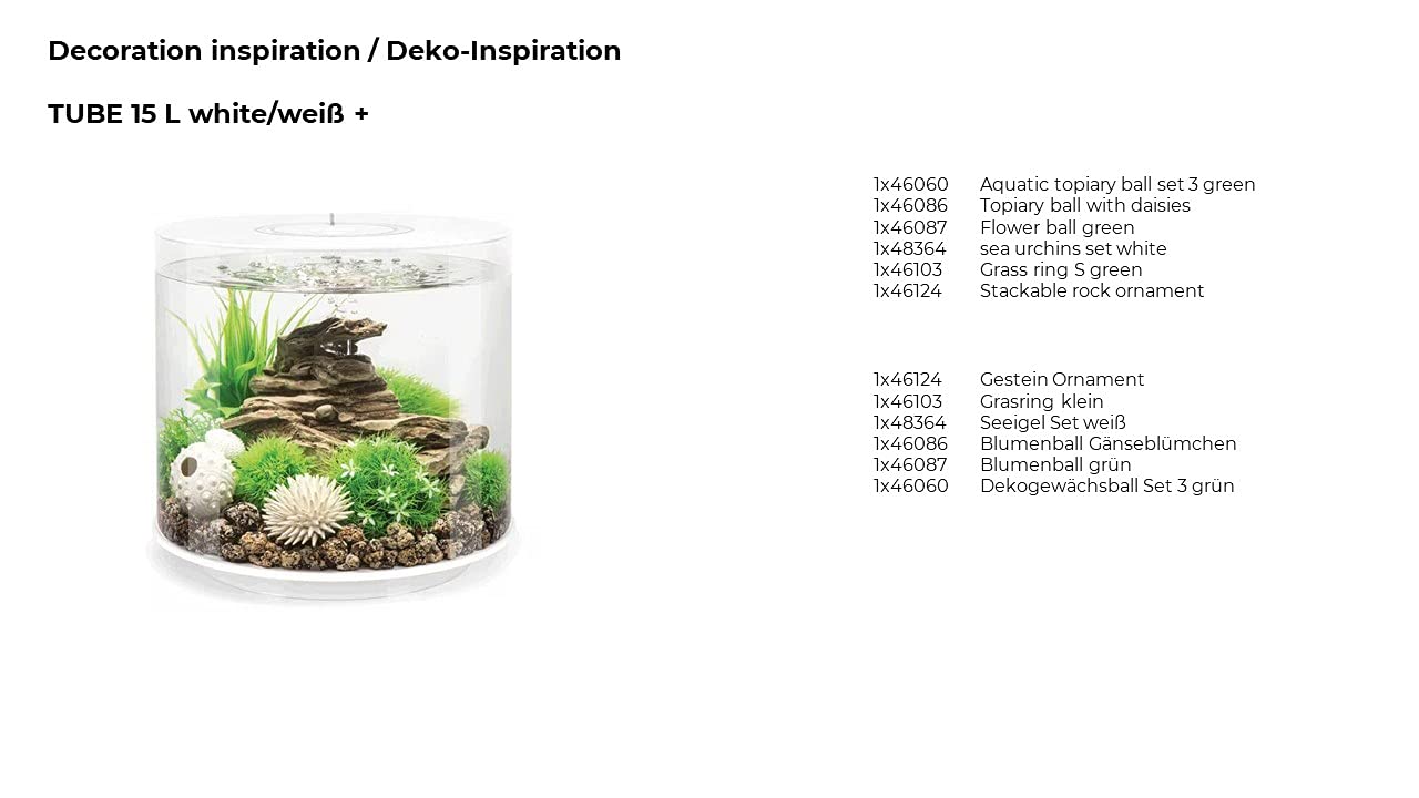 biOrb Aquatic Topiary Ball Set, Colorful and Durable Aquarium Decorations, Green - Image 4