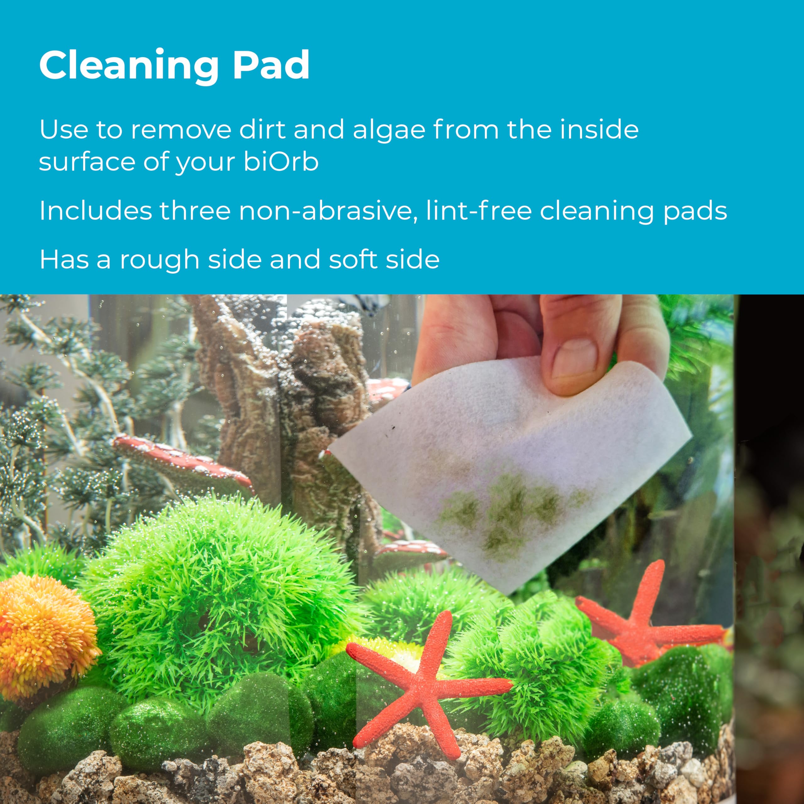 biOrb Service Kit x3 Plus Water Optimizer with 3 Service Kits, 3 Cleaning Pads, and Water Optimizer - Image 6